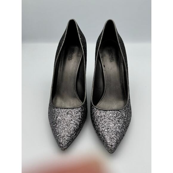 Michael Kors Glitter Pointed-Toe Pumps – Size 9 - Picture 10 of 10